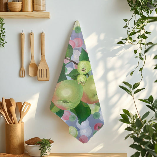Apple Orchard Tea Towel
