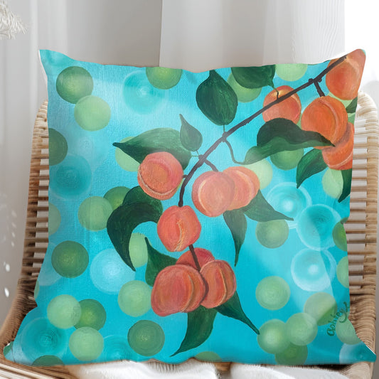 Ripe Apricots Cushion