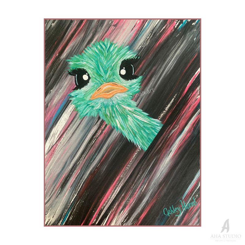 Happy Ostrich