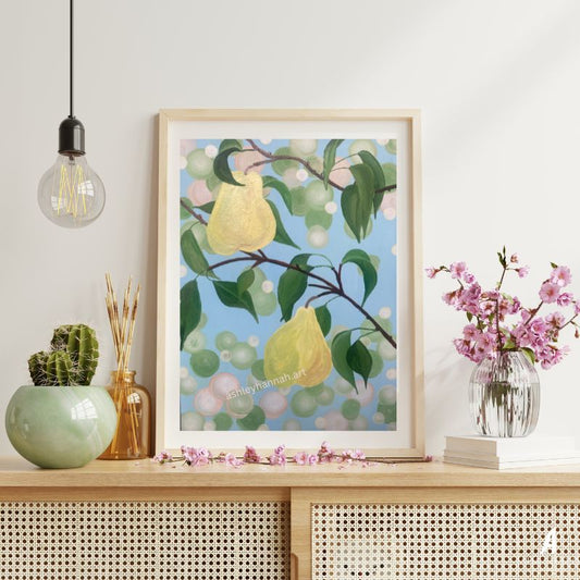 Tranquil Pears | Customisable Print