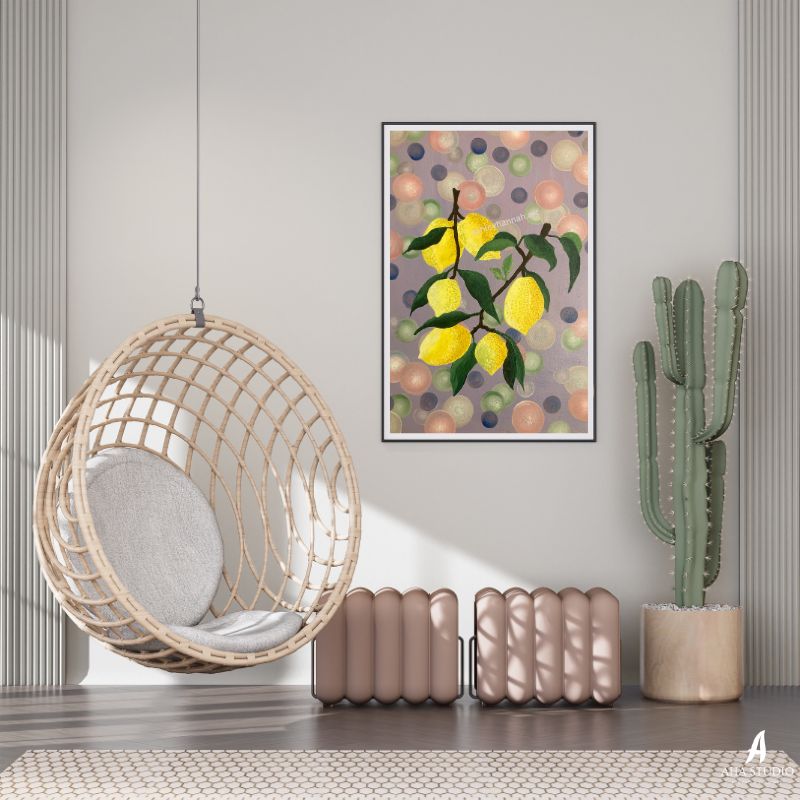 Lemon Confetti | Customisable Print