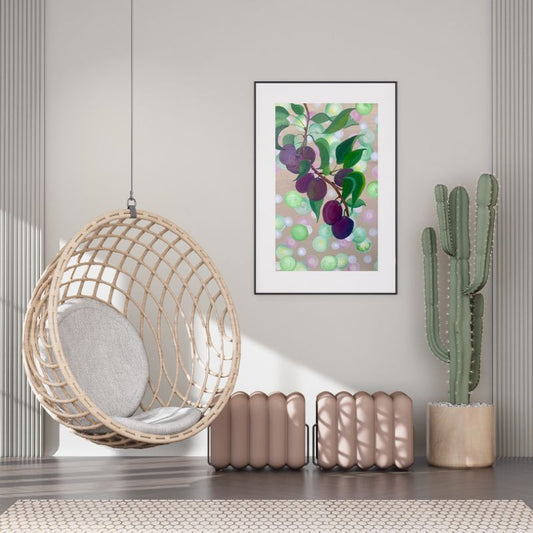 Sweet Plums | Customisable Print