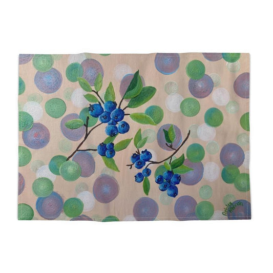 Blueberry Ballet Cotton Tea Towel