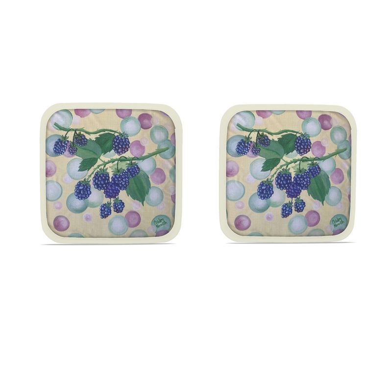 Blackberry Fabric Trivets