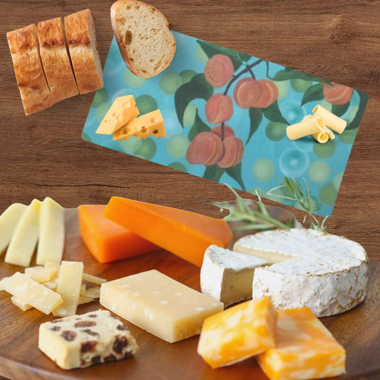 Ripe Apricots Bone China Tray